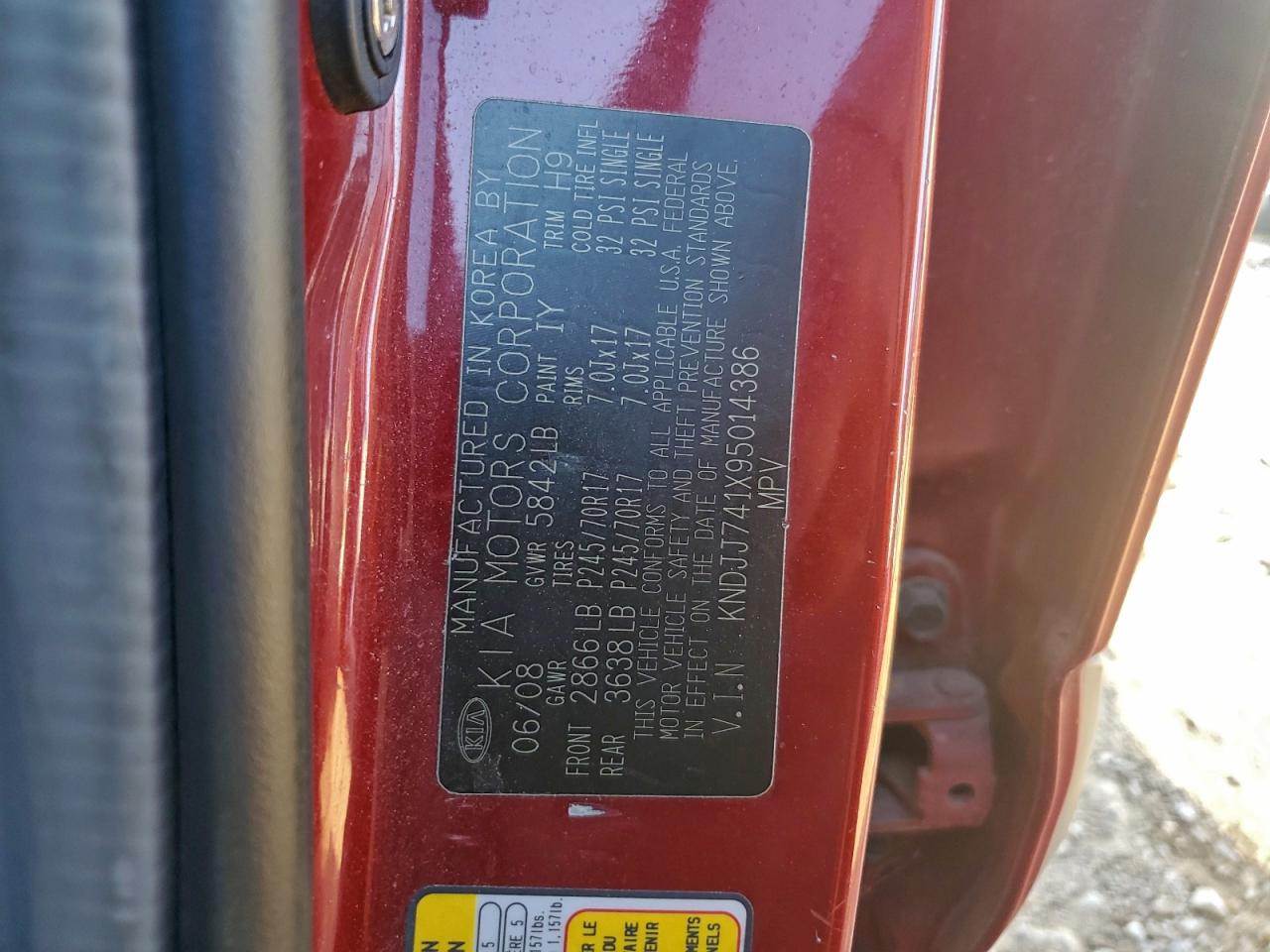 Kia Borrego Lx Image 12